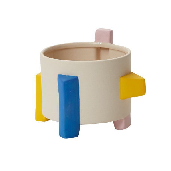 AllModern Hobart Ceramic Indoor Pot Planter Wayfair